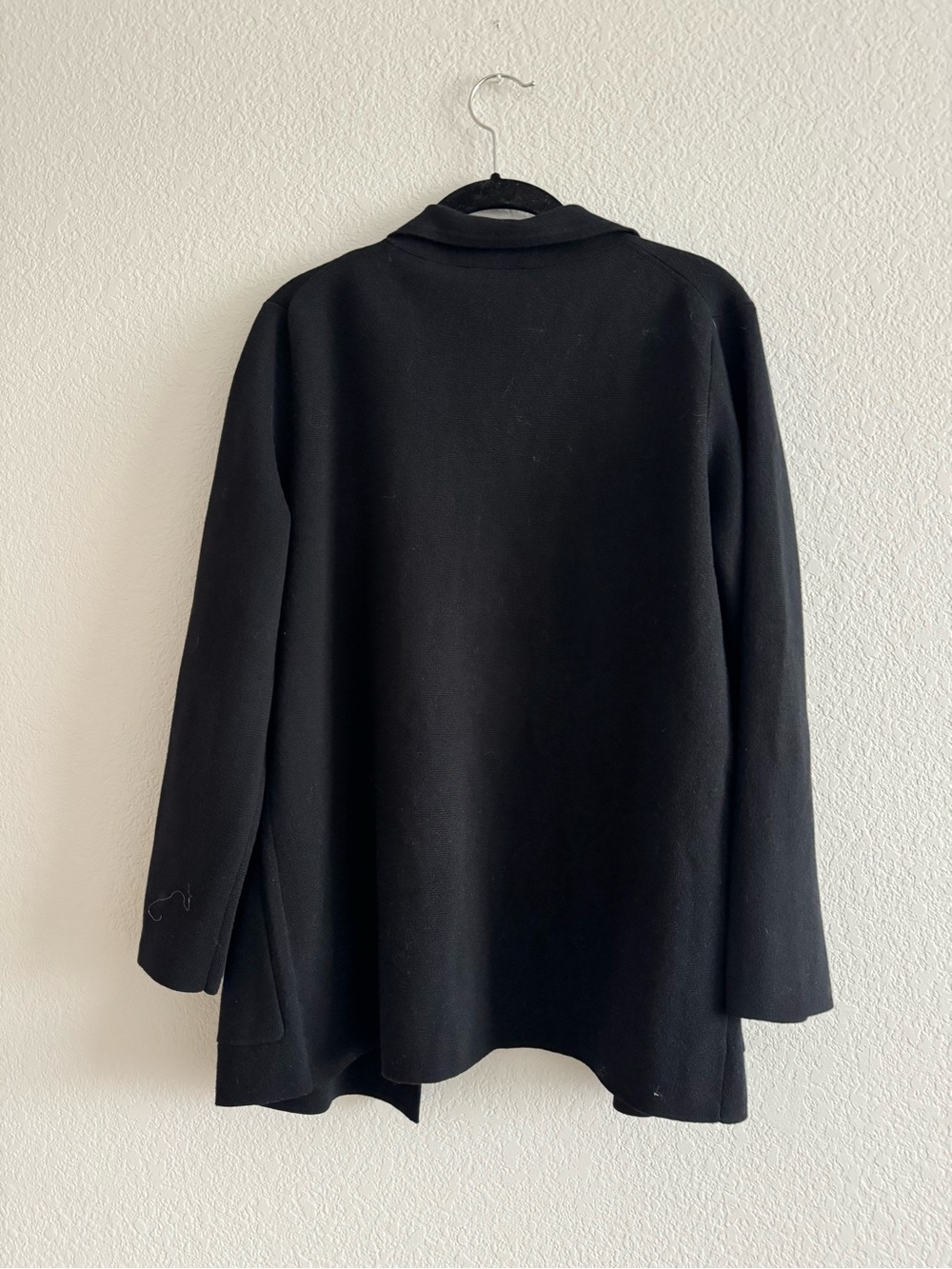 J. CREW Women's Sophie Blazer Sweater Cardigan Black Sz XS EUC Closet Staple - Picture 5 of 6